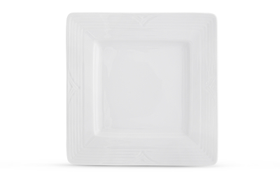 Noritake Arctic White Square Plate Small 20cm