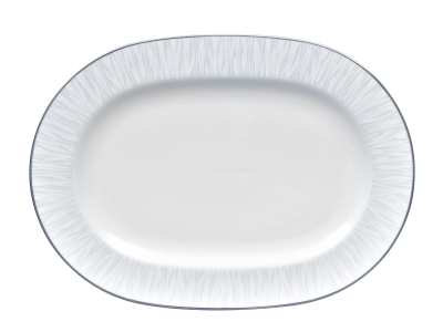 Noritake Glacier Oval Platter 35.3cm