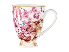 Maxwell & Williams Estelle Michaelides Enchantment Footed Mug 300ml White Gift Boxed