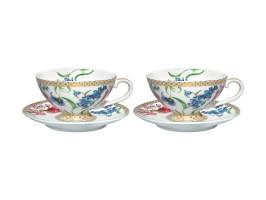 Maxwell & Williams Estelle Michaelides Mystique Demi Cup & Saucer 90ml Set of 2 Gift Boxed