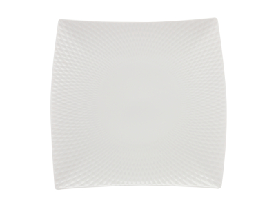Maxwell & Williams White Basics Diamonds Square Platter  37.5cm