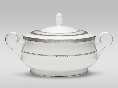 Noritake Odessa Platinum Covered Vegetable Dish 2.4l