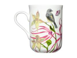 Maxwell & Williams Eloise Short Lyric Mug 330ml Yellow Robin Gift Boxed