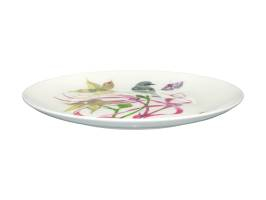 Maxwell & Williams Eloise Short Lyric Coupe Plate 20cm Yellow Robin Gift Boxed