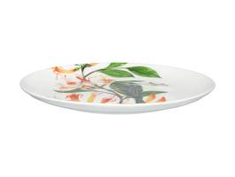 Maxwell & Williams Eloise Short Lyric Coupe Plate 20cm Regent Honeyeater Gift Boxed