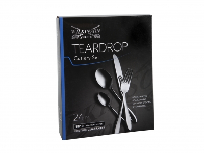 Wilkinson Sword Teardrop Cutlery Set  24pce