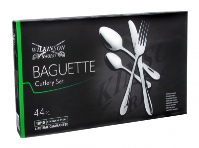 Wilkinson Sword Baguette 44pc Cutlery Set Gift Boxed