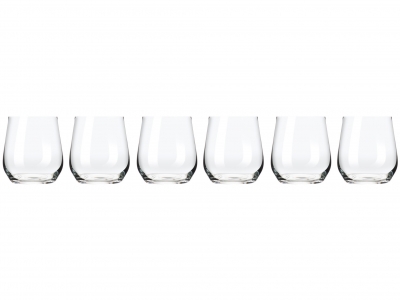 Maxwell & Williams Cosmopolitan Stemless Wine Glass 455ML Set of 6 Gift Boxed