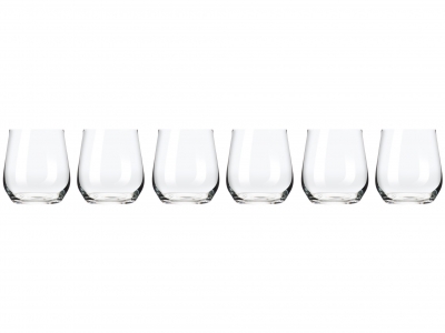 Maxwell & Williams Cosmopolitan Stemless Wine Glass 455ML Set of 6 Gift Boxed