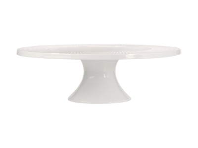 Maxwell & Williams White Basics Diamonds Footed Cake Stand 30cm
