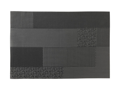 Maxwell & Williams Placemat Blocks Black 45x30cm