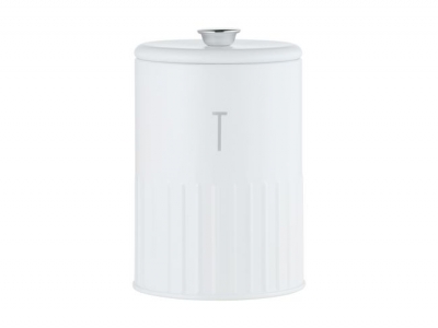 Maxwell & Williams Astor Tea Canister 11x17cm 1.35L White
