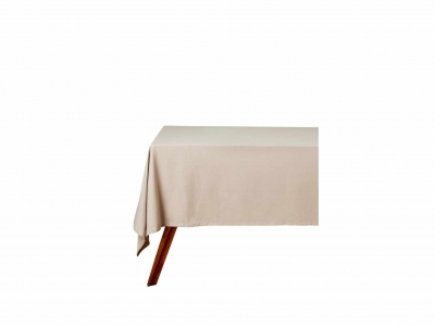 Maxwell & Williams Cotton Classics Rectangular Tablecloth 300x150cm Pebble