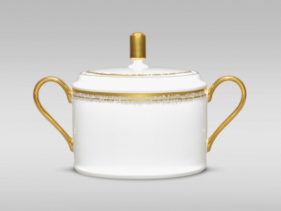 Noritake Haku Sugar Bowl With Round Handle 405ml