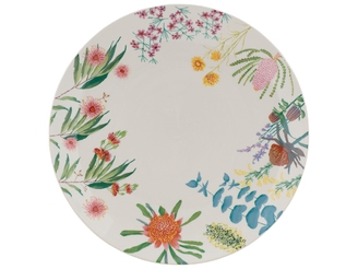 Maxwell & Williams Royal Botanic Gardens Native Blooms Coupe Dinner Plate 27.5cm