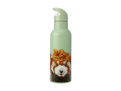 Maxwell & Williams Marini Ferlazzo Wild Planet Double Wall Insulated Bottle 500ML Red Panda