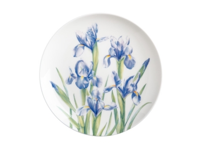 Maxwell & Williams Katherine Castle Floriade Plate Irises  20cm
