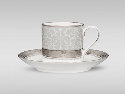 Noritake Odessa Platinum AD Cup & Saucer 90ml