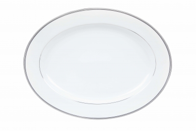 Noritake Toorak Platinum Platter 14"