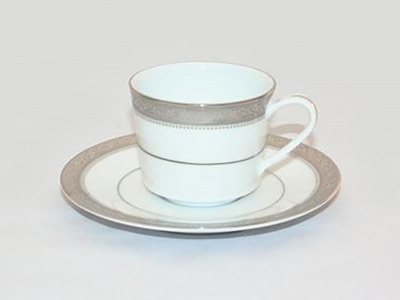 Noritake Signature Platinum AD Cup & Saucer 100ml