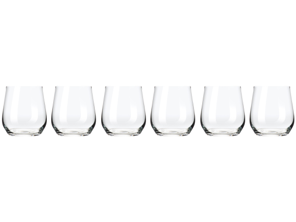 Maxwell & Williams Cosmopolitan Stemless Wine Glass 455ML Set of 6 Gift Boxed