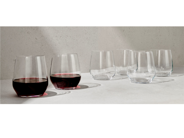 Maxwell & Williams Cosmopolitan Stemless Wine Glass 455ML Set of 6 Gift Boxed