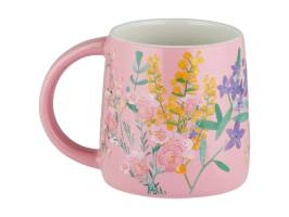 Maxwell & Williams Garland Mug 370ml Pink