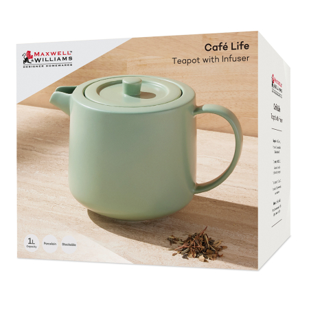 Maxwell & Williams Cafe Life Seafoam Bundle