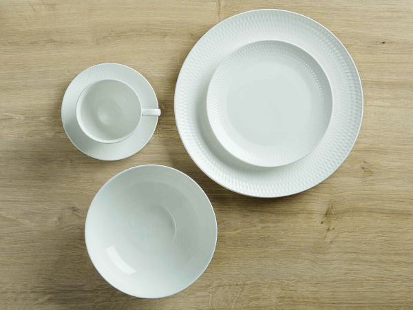 Maxwell & Williams White Basics Diamonds Entree Plate 23cm