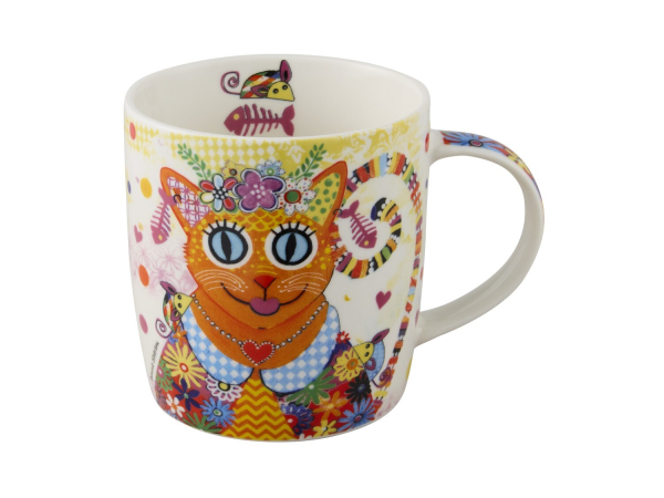 MW Donna Sharam Kaleidoscope Mug 370ML Ginger Gift Boxed