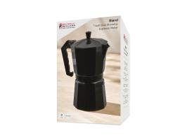 Maxwell & Williams Blend Traditional Stovetop Espresso Maker 9cup Black Gift Boxed
