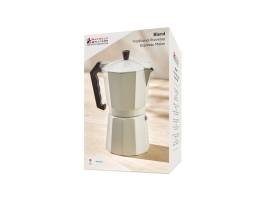 Maxwell & Williams Blend Traditional Stovetop Espresso Maker 9cup Sand Gift Boxed