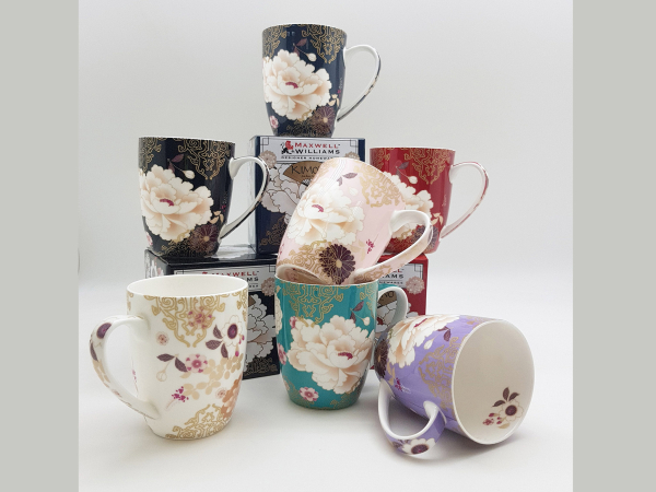 Maxwell & Williams Kimono Mug Pink 400ml