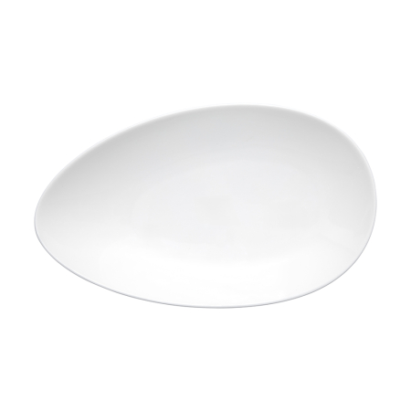 Maxwell & Williams White Basics Oval Platter Bundle: Consists of 1x 30x18cm + 1x 35x21cm + 1x 40x24cm