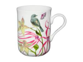 Maxwell & Williams Eloise Short Lyric Mug 330ml Yellow Robin Gift Boxed