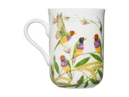 Maxwell & Williams Eloise Short Lyric Mug 330ml Gouldian Finch Gift Boxed