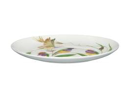 Maxwell & Williams Eloise Short Lyric Coupe Plate 20cm Gouldian Finch Gift Boxed