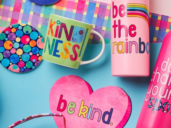 Maxwell & Williams Kasey Rainbow Be Kind Mug Kindness  380ml