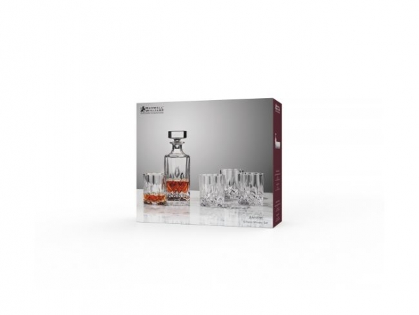 Maxwell & Williams Antrim Whisky Set 5pc Gift Boxed