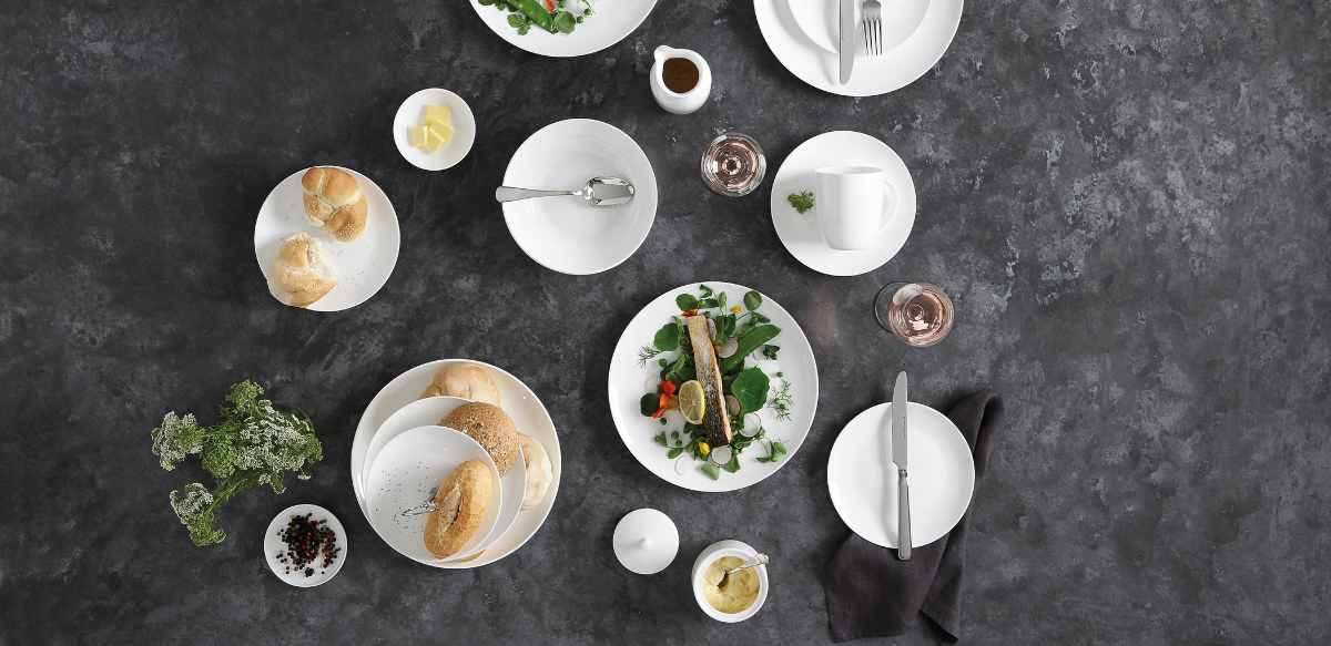 Everyday elegance, dining with the cashmere collection